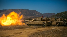 4th Tanks send rounds down range on Camp Pendleton