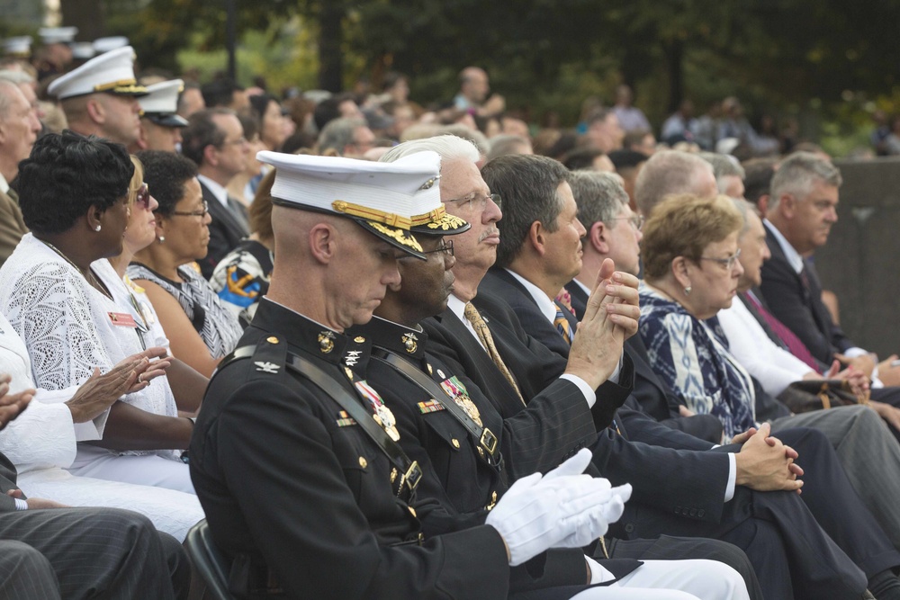 The Marine Corps War Memorial Sunset Parade July 12, 2016