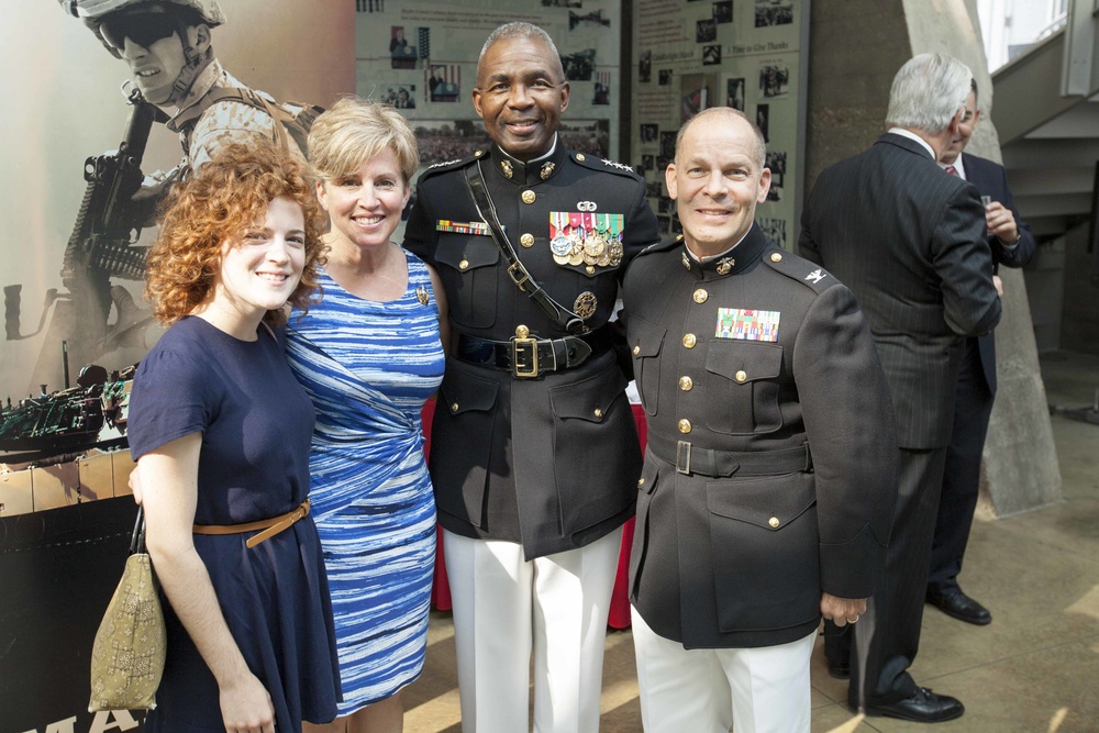 The Marine Corps War Memorial Sunset Parade July 12, 2016