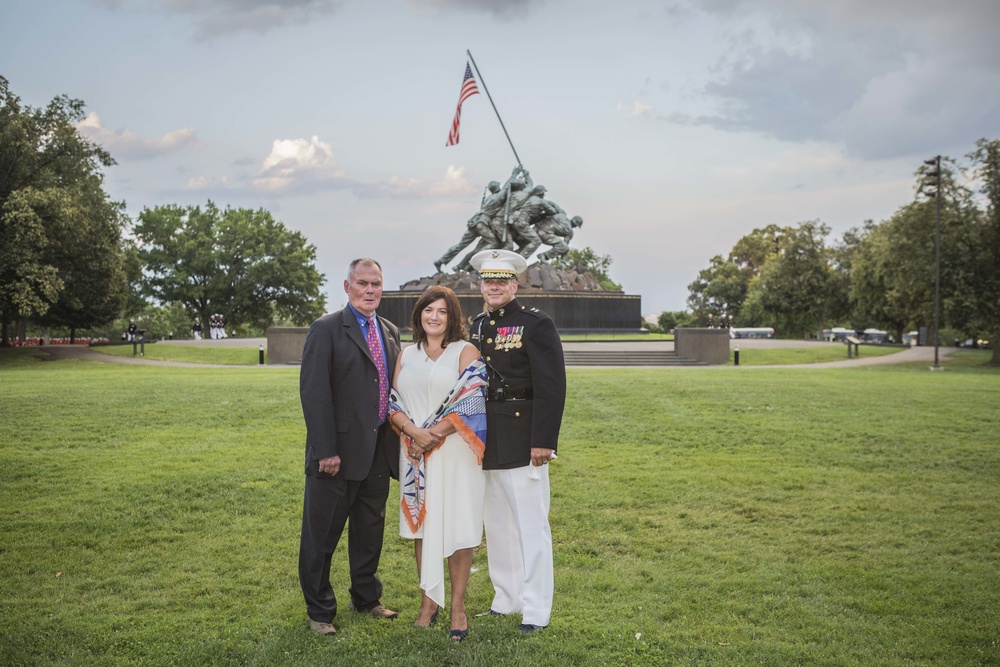 Marine Barracks Washington Sunset Parade July 19, 2016