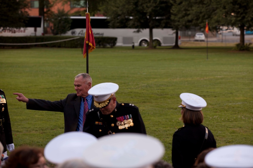 Marine Barracks Washington Sunset Parade July 19, 2016