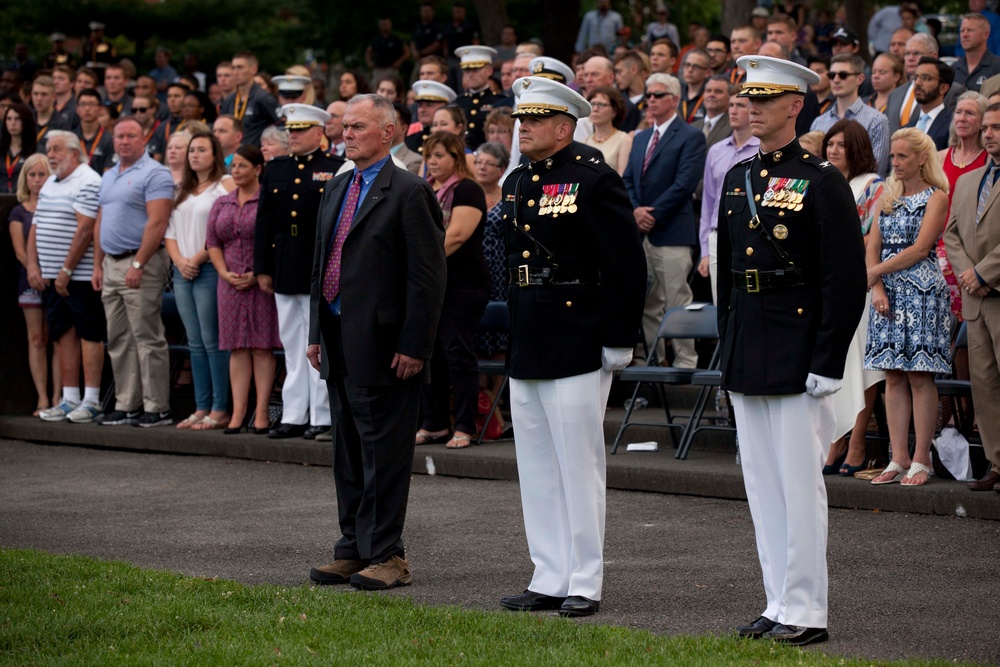 Marine Barracks Washington Sunset Parade July 19, 2016