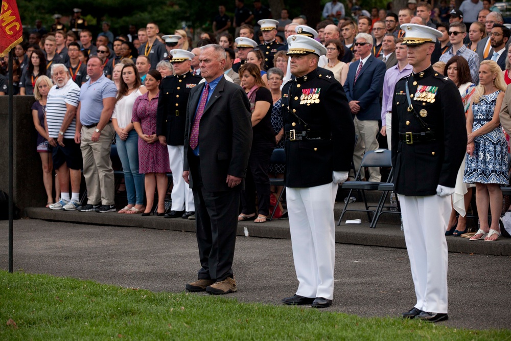 Marine Barracks Washington Sunset Parade July 19, 2016