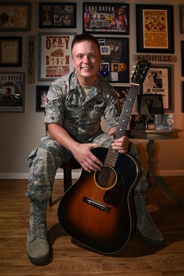 Award winning vocalist changes tempo to follow an Air Force beat
