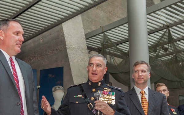 Marine Corps War Memorial Sunset Parade, July 05, 2016