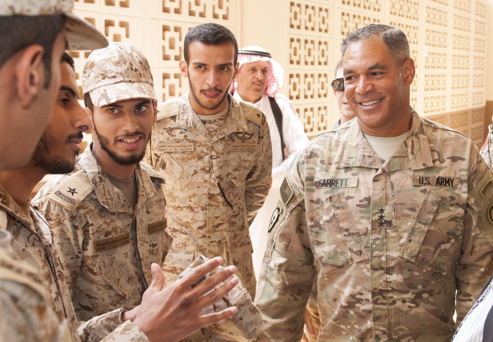 ARCENT Commander visits KSA tours Royal Saudi Land Forces Infantry and Artillery Institutes