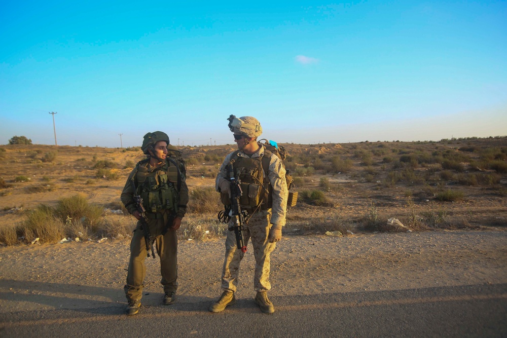 22nd MEU, IDF Conduct Defensive Operations for Noble Shirley 16