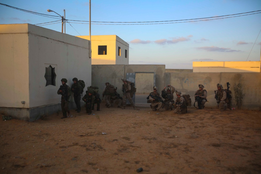 22nd MEU, IDF Conduct Defensive Operations for Noble Shirley 16