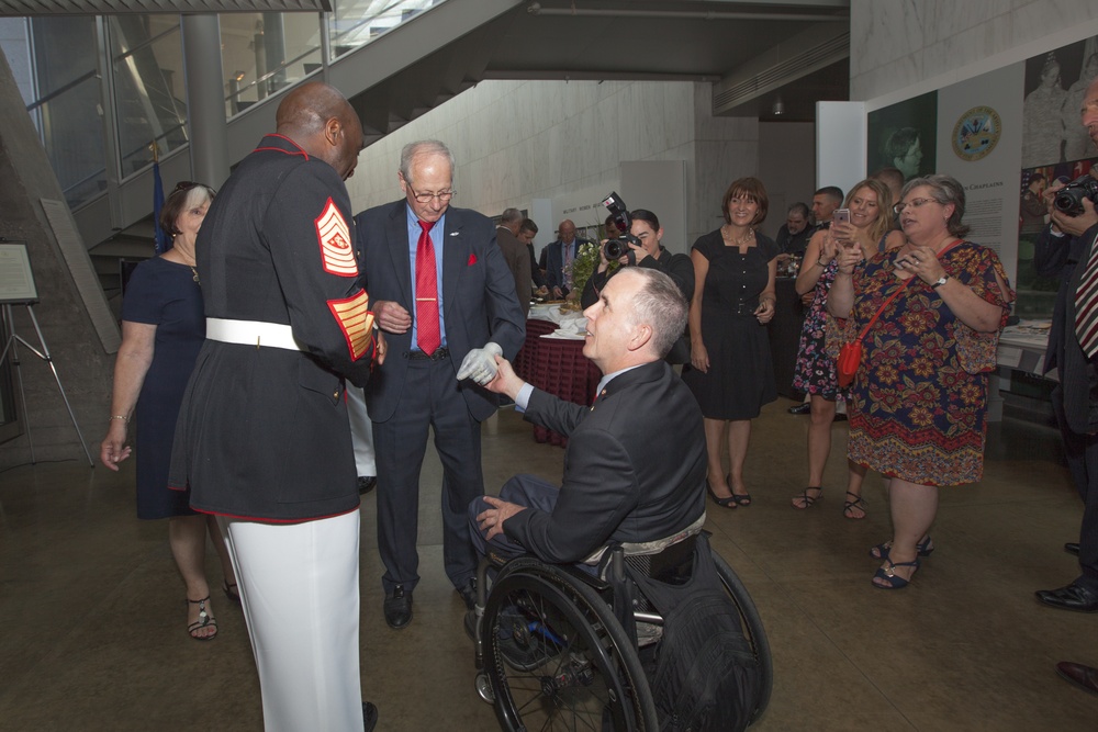 Marine Corps War Memorial Sunset Parade, June 28, 2016