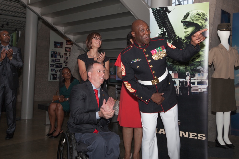 Marine Corps War Memorial Sunset Parade, June 28, 2016