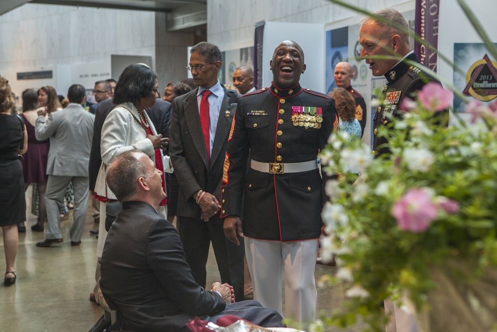 Marine Corps War Memorial Sunset Parade, June 28, 2016