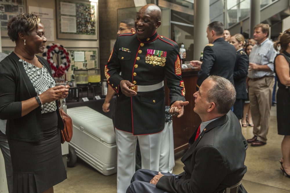 Marine Corps War Memorial Sunset Parade, June 28, 2016