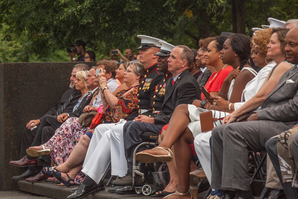 Marine Corps War Memorial Sunset Parade, June 28, 2016