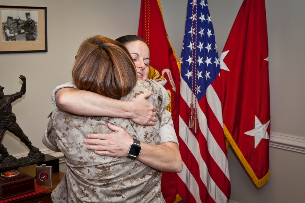 Award Ceremony for Maj. Vanessa M. Clark