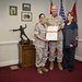 Award Ceremony for Maj. Vanessa M. Clark