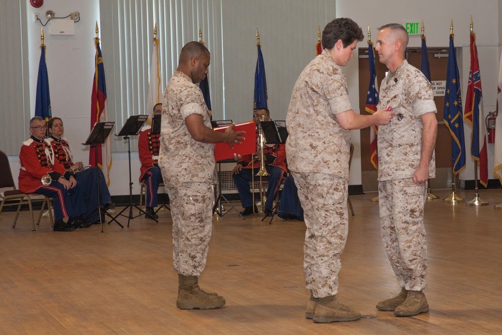 MARFORCYBER Relief and Appointment Ceremony