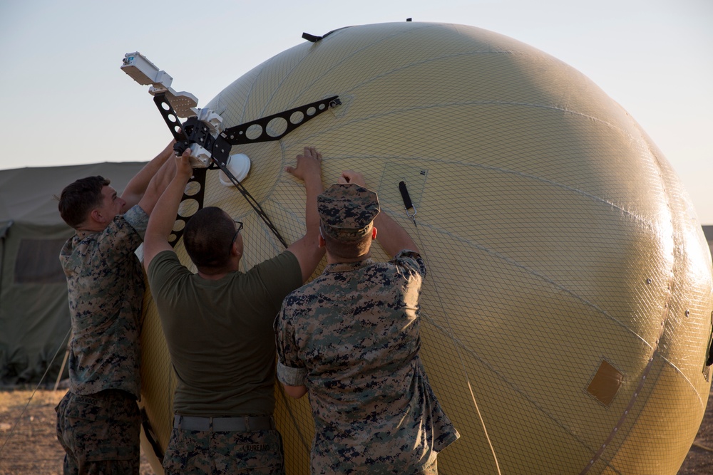 Crisis Response Marines bring GATR system online