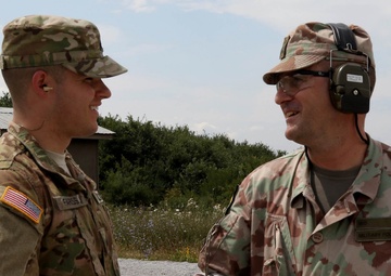 Military Police build lasting relationships during marksmanship exercise