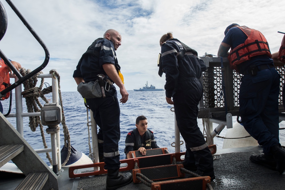 Coast Guard participates in rescue and assistance exercise during RIMPAC