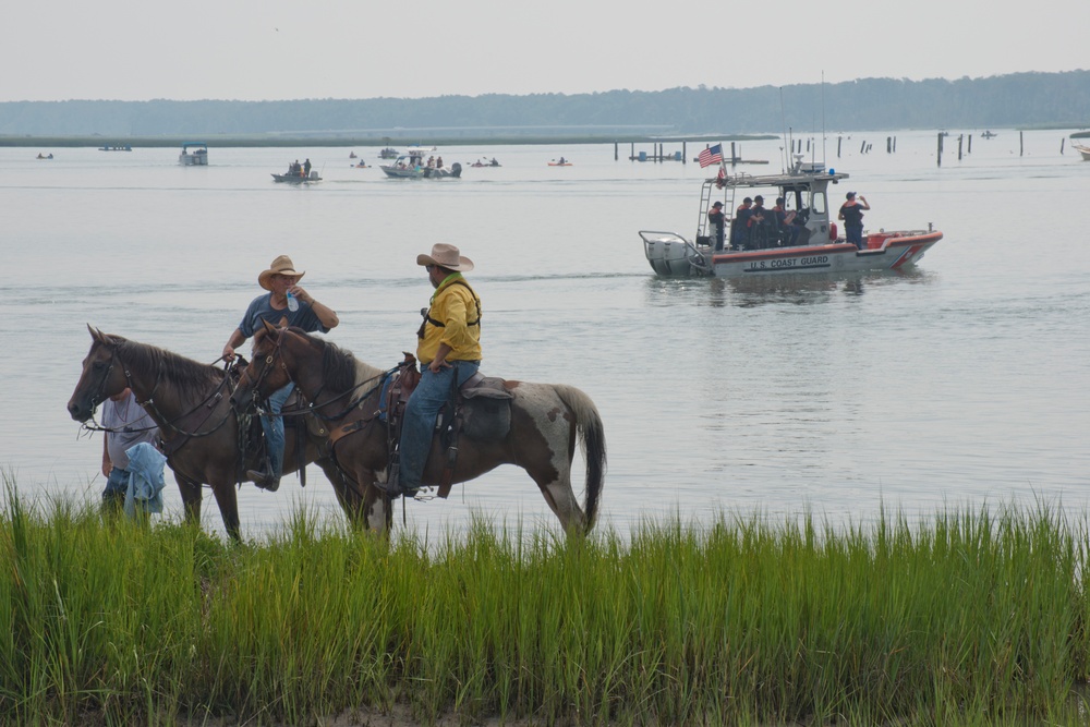 Coast Guard Station Chincoteague helps ensure safe 91st Annual Pony Swim