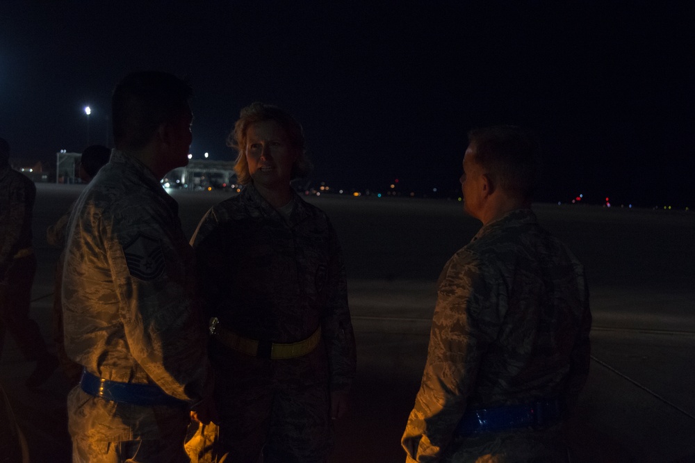AEW leadership visits Red Flag maintainers