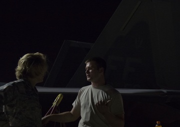 AEW leadership visits Red Flag maintainers