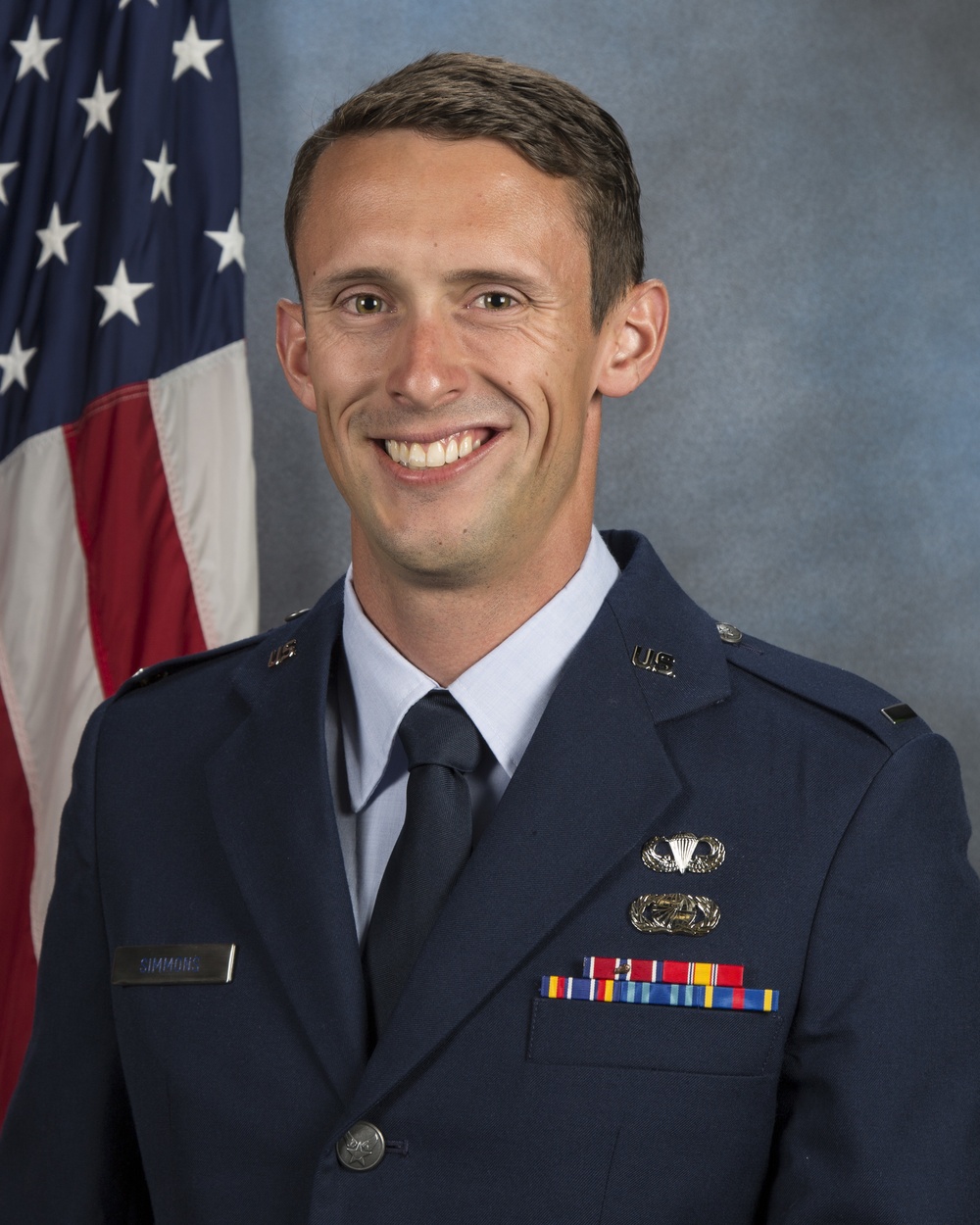 1st Lt. Cale Simmons Official Photo