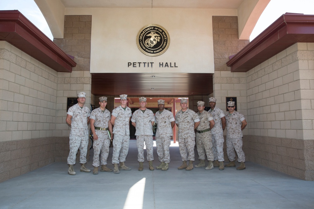 BGen. Killea Visits Marine Corps Logistics Base Barstow