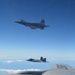 KC-135R Stratotanker refuels F-22 Raptors at RIMPAC