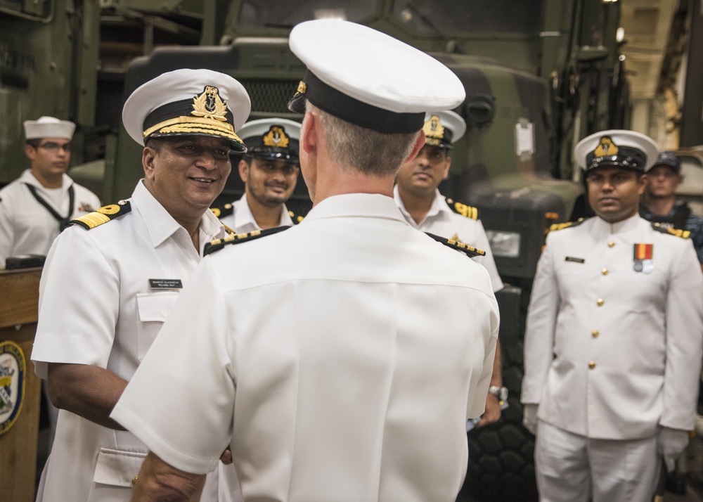 Sri Lankan Navy Visit
