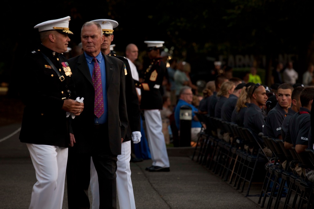 Marine Barracks Washington Sunset Parade July 19, 2016