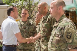 Secretary of the Army experiences 94th AAMDC’s dedication to JTAMD