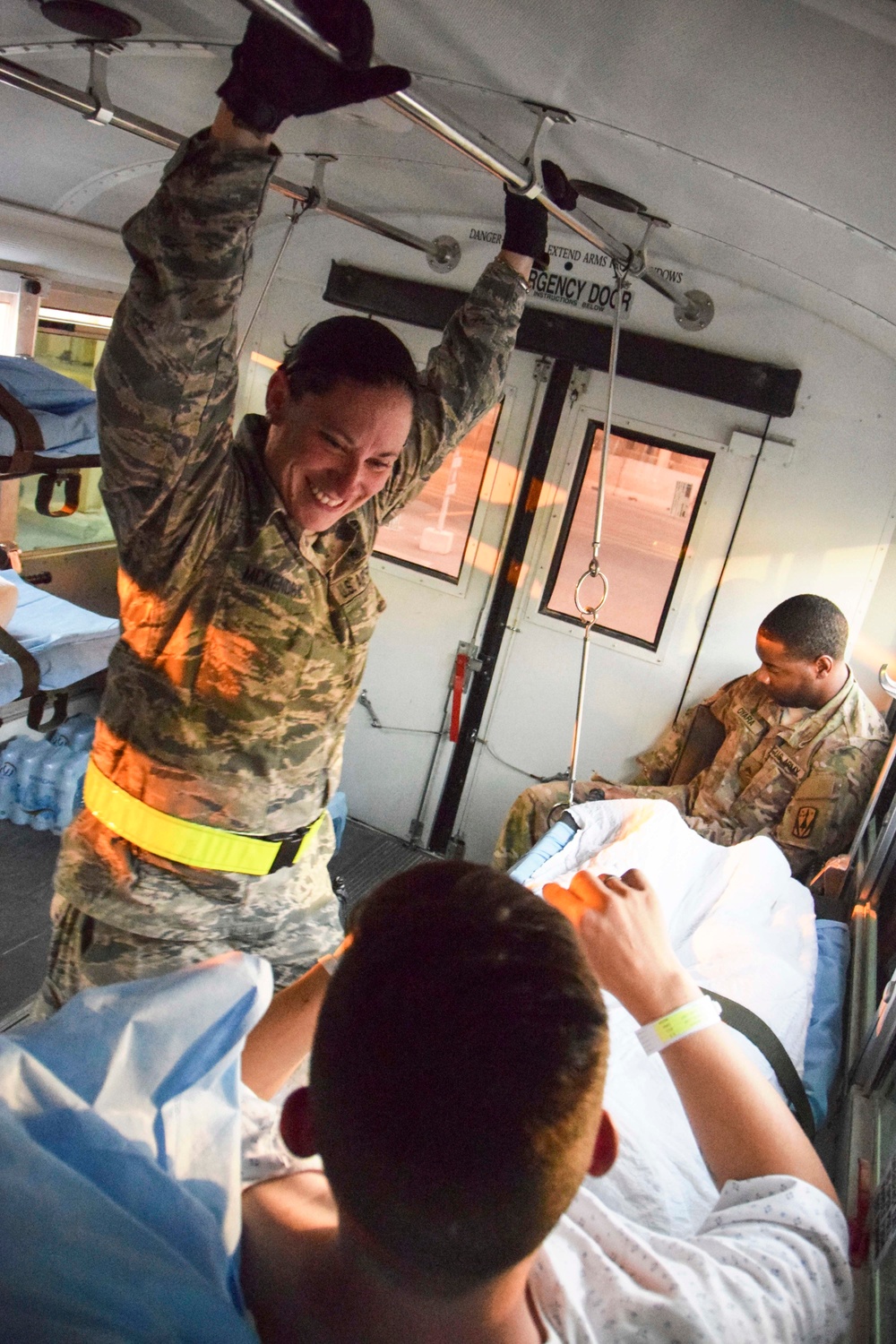 Enroute Patient Staging Facility gets warriors on the road to recovery