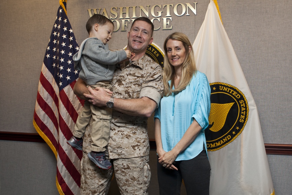 Award Ceremony for Lt. Col Keith A. Parry