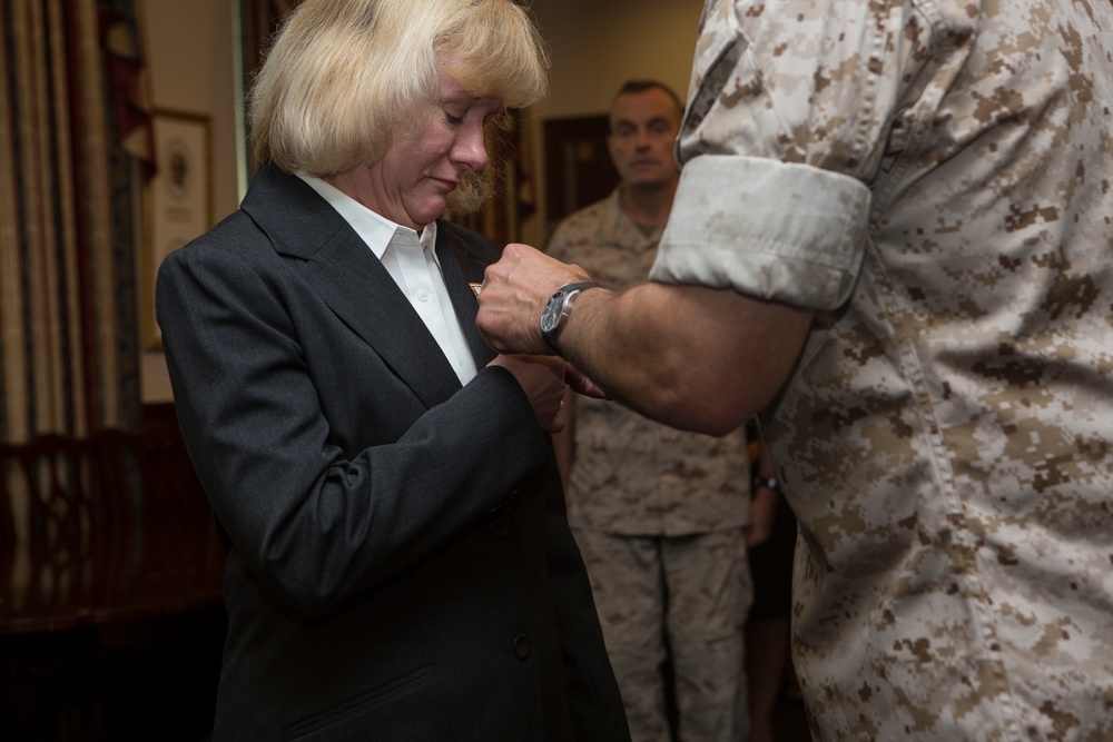 Linda Beckner Retirement Ceremony June 6, 2016