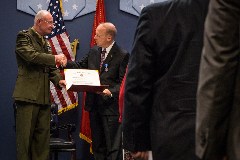 Retirement Ceremony for Mr. Albert Washington