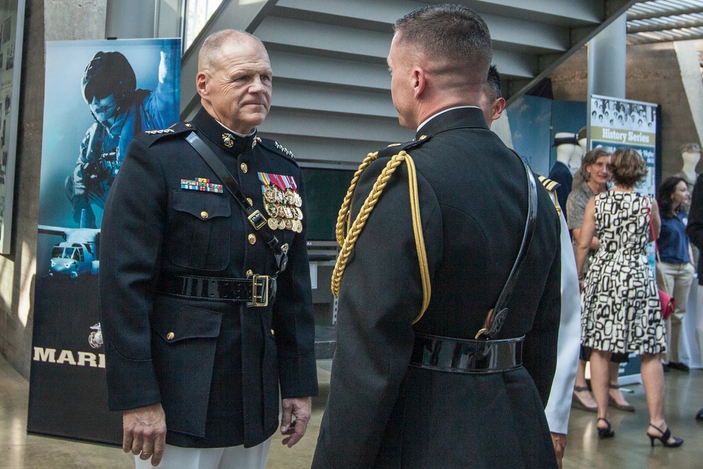 Marine Corps War Memorial Sunset Parade, June 14, 2016