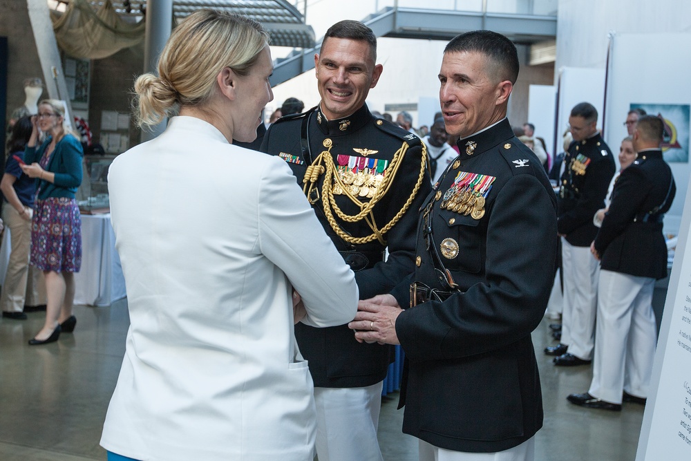 Marine Corps War Memorial Sunset Parade, June 14, 2016