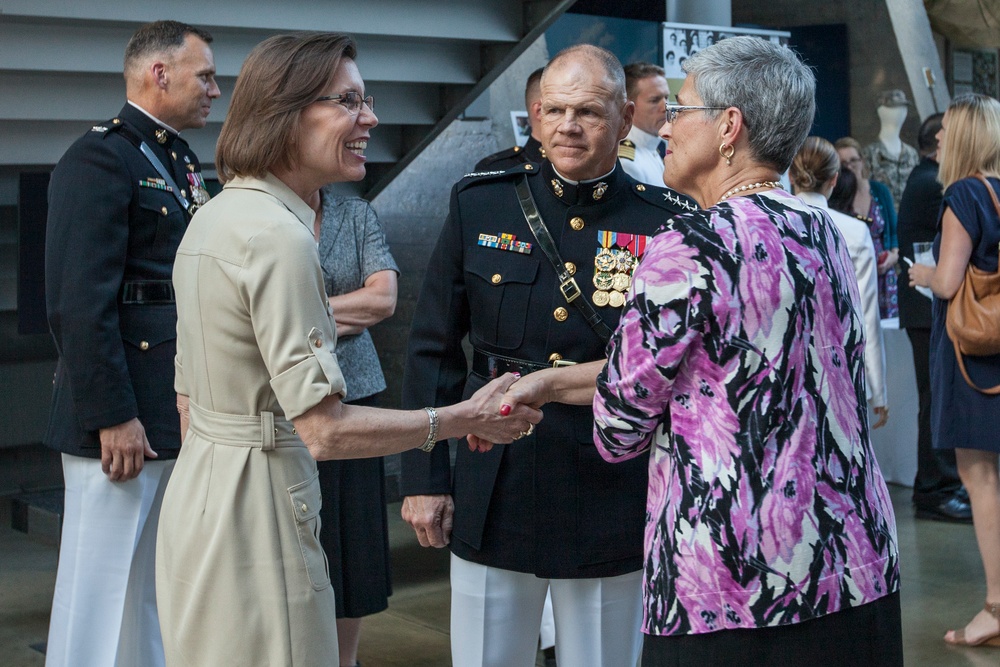 Marine Corps War Memorial Sunset Parade, June 14, 2016