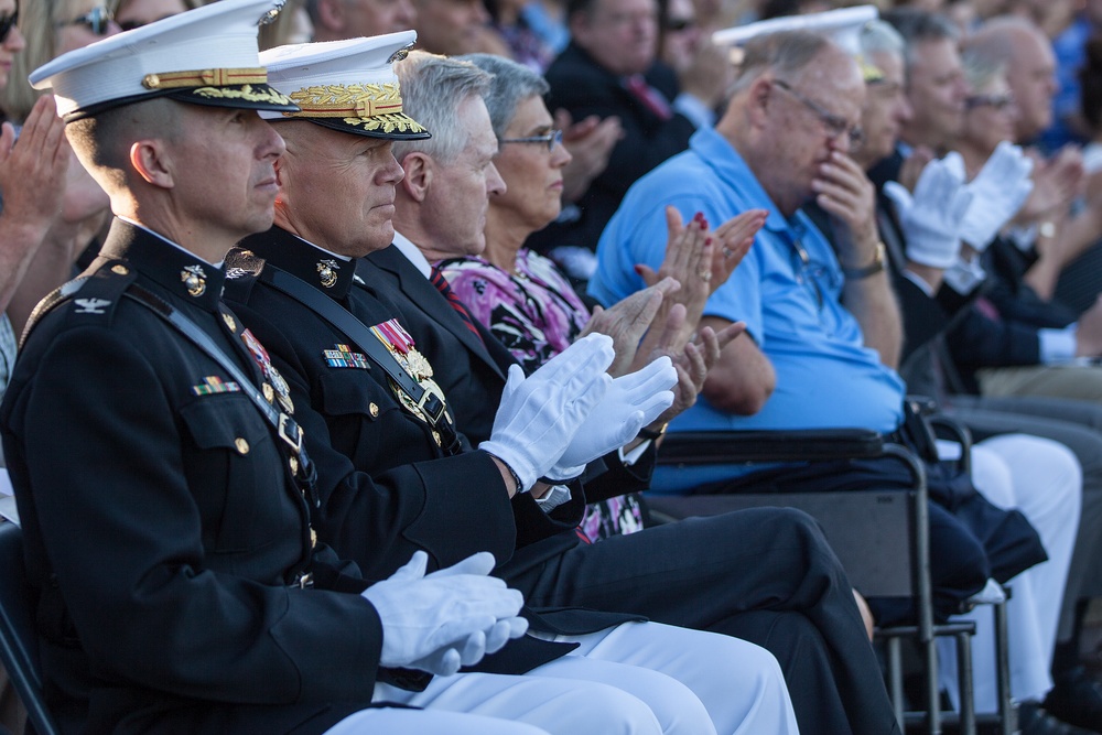 Marine Corps War Memorial Sunset Parade, June 14, 2016