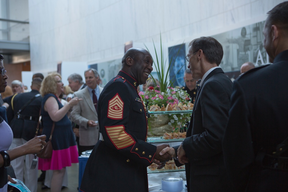 Marine Corps War Memorial Sunset Parade, June 14, 2016