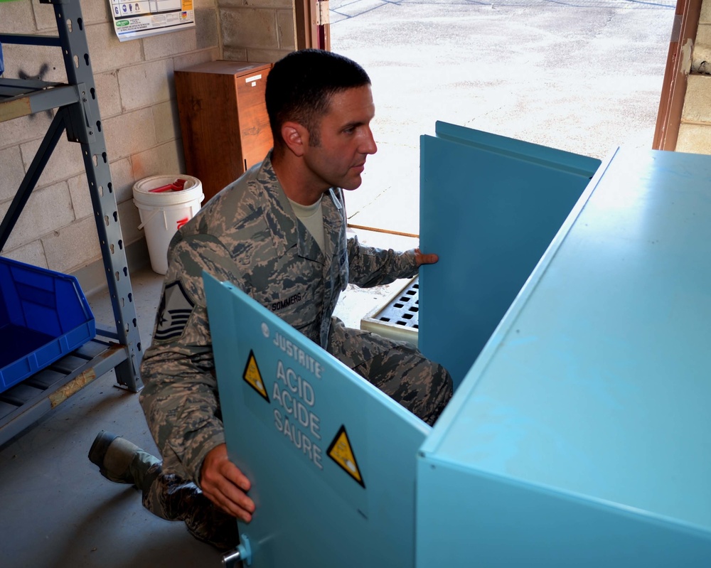 Pa. Guard’s 111th LRS HazMat Pharmacy keeps green techniques