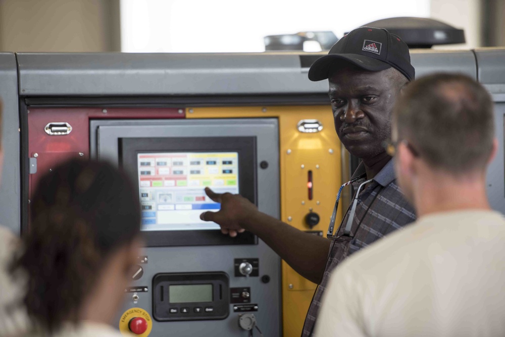 145th MXG Airmen train on new Universal Hydraulic Test Stand