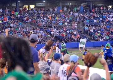 Norfolk Tides honor JBLE Airmen