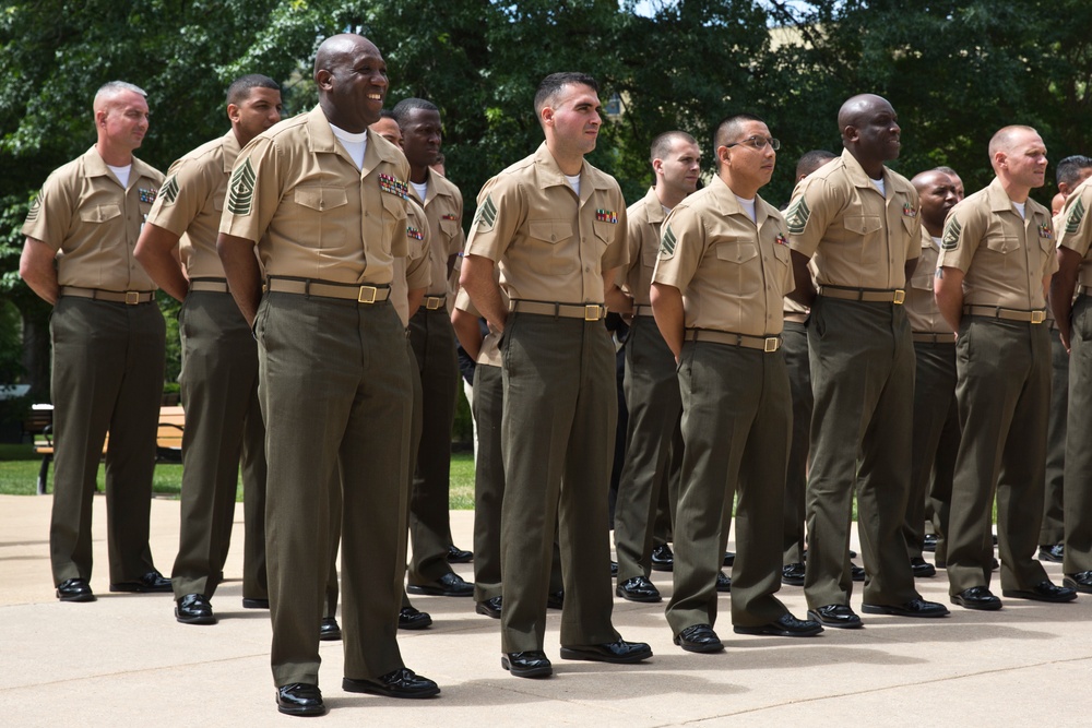 Master Sgt. Marcus Dawson Promotion Ceremony