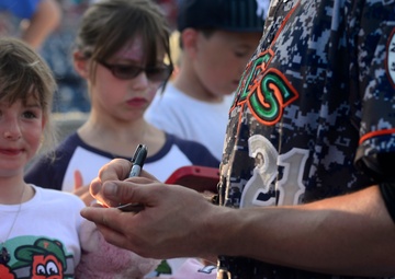 Norfolk Tides honor JBLE Airmen