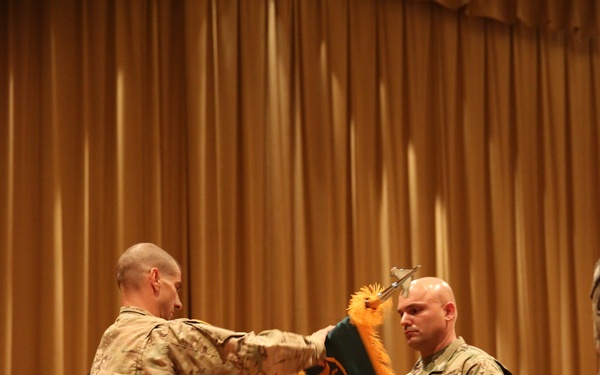 Fort Riley MSBs case colors, complete mission, 642nd RSG takes reins