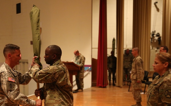 Fort Riley MSBs case colors, complete mission, 642nd RSG takes reins