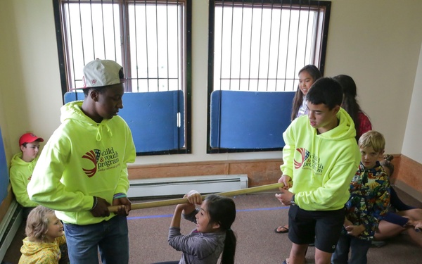 Alaska National Guard youth learn subsistence, culture in Bethel