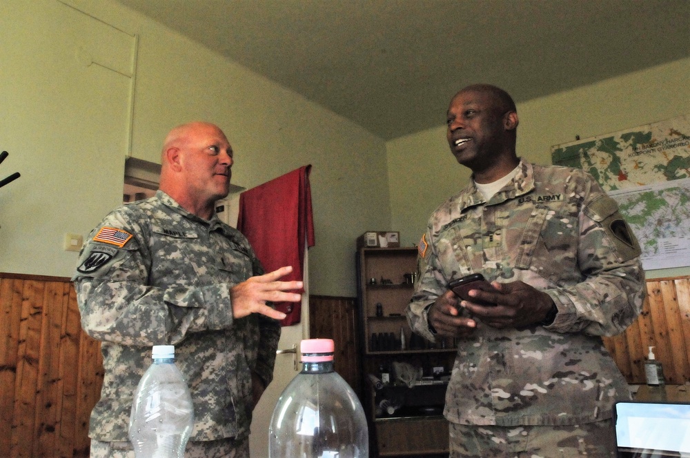 Ohio and Tennessee Army National Guard Continue Planning Military Construction in Hungary